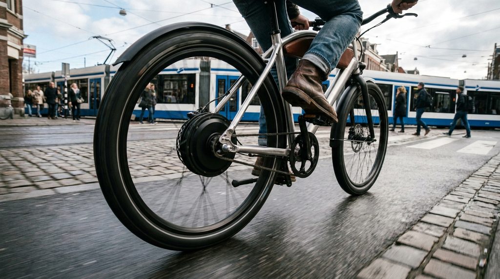 Le v�lo �lectrique Cowboy 4 : une nouvelle �re pour les cyclistes urbains